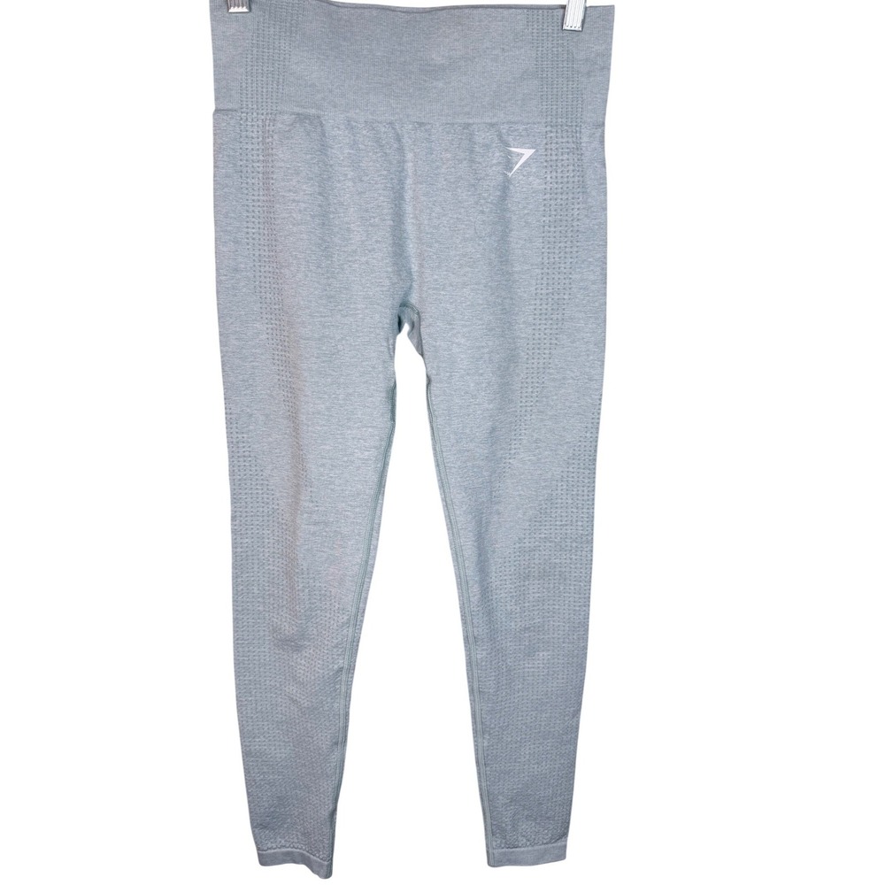 Gymshark‎ Vital Seamless High Waisted Leggings Light Green Marl Womens